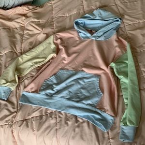 pastel hoodie